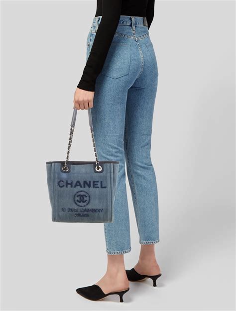 chanel mini denim